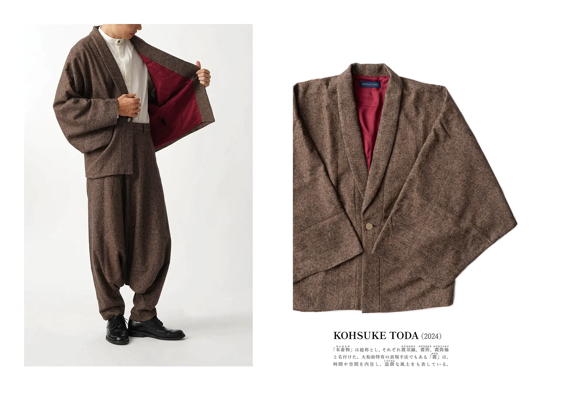 戸田光祐 作品集 デザイン アート｜KOHSUKE TODA PORTFOLIO Design Artwork｜ほんきもの 本着物 / Vernacular clothing, HON-KIMONO.