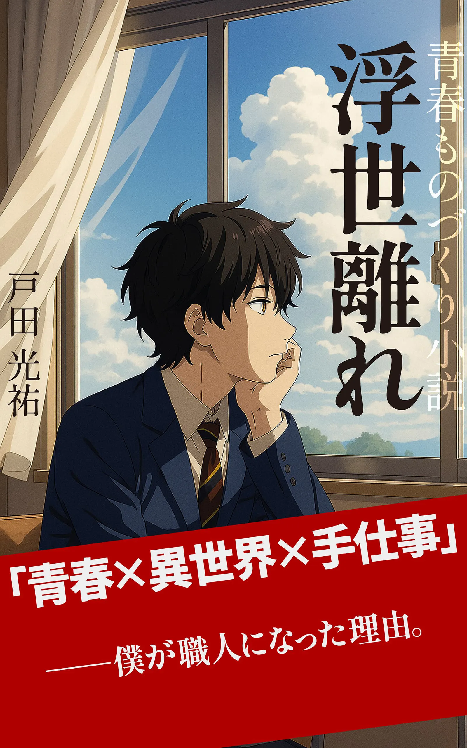 戸田光祐 作品集 デザイン アート｜KOHSUKE TODA PORTFOLIO Design Artwork｜青春ものづくり小説 浮世離れ: 僕が職人になった理由 Kindle版